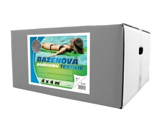 Podkladní bazénová textilie G; 4 x 4 m; 250 g; barevná