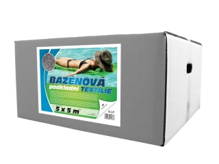 Podkladní bazénová textilie G; 5 x 5 m; 250g; barevná