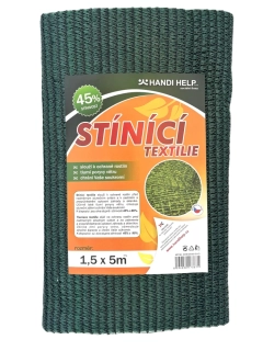 Stínící textilie 1,5 x 5 m / zastínění 45 %
