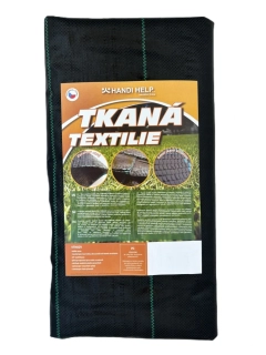 Tkaná textilie 1,62 x 50 m; černá